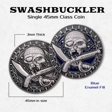 Load image into Gallery viewer, Swashbuckler - Single 45mm Class Coins