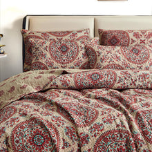 Load image into Gallery viewer, Tache Bohemian Desert Medallion Boteh Paisley Taupe Throw Pillow Covers / Euro Sham (TJ3502)