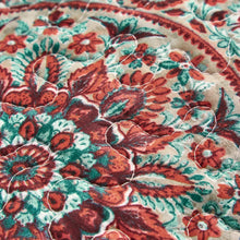 Load image into Gallery viewer, Tache Bohemian Desert Medallion Boteh Paisley Taupe Quilted Pillow Shams (TJ3502)