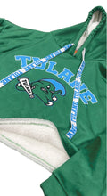 Load image into Gallery viewer, Tulane Varsity Furry Hoodie