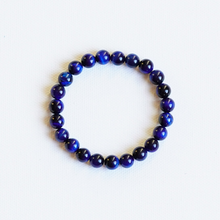 Load image into Gallery viewer, Willpower Blue Tiger Eye Bracelet