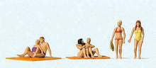 Load image into Gallery viewer, Preiser 10671 HO Scale On the Beach -- pkg(6)