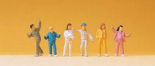 Load image into Gallery viewer, Preiser 14139 HO Scale Children Wearing Long-Sleeved Jackets &amp; Pants pkg(6)