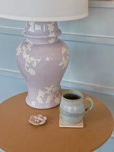 Load image into Gallery viewer, Chinoiserie Dreams Ginger Jar Lamp in Light Lavender