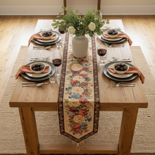 Load image into Gallery viewer, Tache Colorful Country Rustic Floral Morning Awakening Table Runner (3089B)