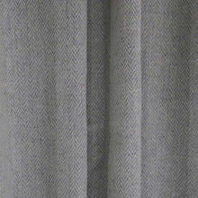 Load image into Gallery viewer, Herringbone Wool Curtains With Grommets