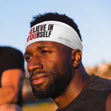 Load image into Gallery viewer, Motivational Headbands (3.5" Tapered)