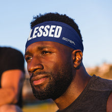 Load image into Gallery viewer, Motivational Headbands (3.5" Tapered)