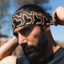 Load image into Gallery viewer, Blue Steel Tie Headband
