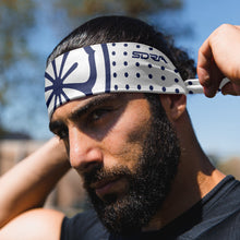 Load image into Gallery viewer, Daniel-San Lotus Tie Headband