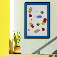 Load image into Gallery viewer, Happy Pills Wall Art