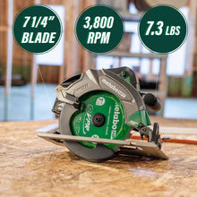 Load image into Gallery viewer, Metabo HPT C1807DAQ4M 18V MultiVolt 7-1/4 Inch Cordless Circular Saw