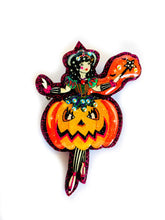 Load image into Gallery viewer, Pumpkin Fairy Brooch by Rosie Rose Parker