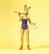 Load image into Gallery viewer, Preiser 45514 G Scale Pedestrian -- Female Easter Bunny