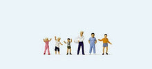 Load image into Gallery viewer, Preiser 14120 HO Scale Children Playing Ball -- pkg(6)