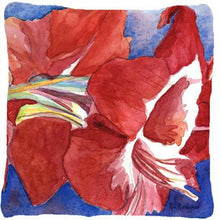 Load image into Gallery viewer, Flower - Amaryllis Decorative   Canvas Fabric Pillow