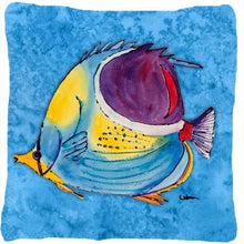 Load image into Gallery viewer, Tropical Fish Decorative   Canvas Fabric Pillow