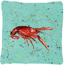 Load image into Gallery viewer, Crawfish Decorative   Canvas Fabric Pillow