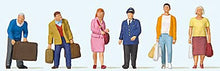 Load image into Gallery viewer, Preiser 10710 HO Scale Travelers at the Platform pkg(6)
