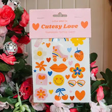 Load image into Gallery viewer, Temporary Tattoo Sheet