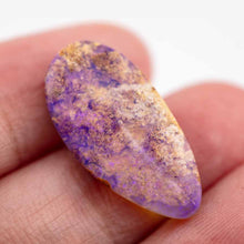 Load image into Gallery viewer, Natural Australian Boulder Opal Loose Gemstone Purple&amp; Yellow