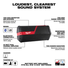 Load image into Gallery viewer, Milwaukee 2891-20 M18™/M12™ Wireless Jobsite Speaker