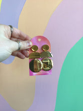 Load image into Gallery viewer, Bold Geometric Titanium Earrings