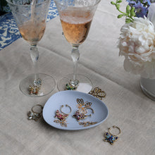 Load image into Gallery viewer, Butterfly wine charms