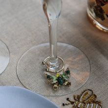 Load image into Gallery viewer, Butterfly wine charms