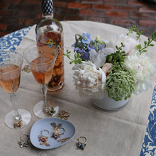 Load image into Gallery viewer, Butterfly wine charms