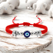 Load image into Gallery viewer, Evil Eye Luck &amp; Wisdom Bracelet