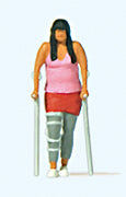 Load image into Gallery viewer, Preiser 28216 HO Scale Broken Leg - Individual Figure