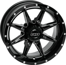 Load image into Gallery viewer, QuadBoss, QuadBoss Slicer 14x7 Powersports Wheels – High-Performance Aluminum Rims with Black Center Caps