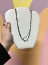 Load image into Gallery viewer, Double Dimension Titanium Necklace