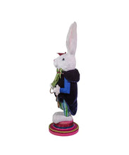 Load image into Gallery viewer, 18&quot;HOLLYWOOD WHITE RABBIT NUTCRACKER
