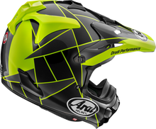Load image into Gallery viewer, ARAI HELMETS, ARAI HELMETS VX-Pro4 Helmet - Fragment Yellow - Extra Small (XS) with PB-CLC Shell and Impact-Resistant Features