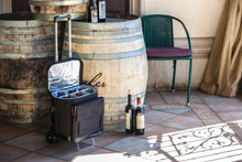 Load image into Gallery viewer, Cellar 6-Bottle Wine Carrier &amp; Cooler Tote with Trolley