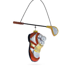 Load image into Gallery viewer, Golf Essentials Glass Christmas Ornament