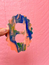 Load image into Gallery viewer, Colorful Marble Outlet Covers