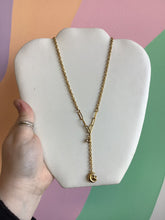 Load image into Gallery viewer, Layered Paperclip Drop Chain Titanium Necklace