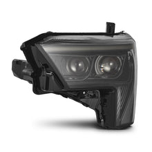 Load image into Gallery viewer, AlphaRex 22-23 Toyota Tundra LUXX-Series Headlights Alpha-Black w/Amber DRL - Req 810029 OR 810030