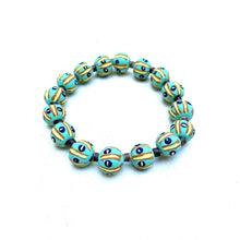 Load image into Gallery viewer, Simple Ceramic Bracelet- Painted Beads