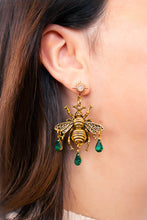 Load image into Gallery viewer, Queen Bee Metal Dangles