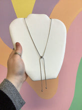 Load image into Gallery viewer, Elegant Adjustable Titanium Lariat Necklace