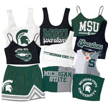 Load image into Gallery viewer, Michigan State Crop Tank Top