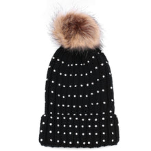 Load image into Gallery viewer, Noelle Beanie in Black