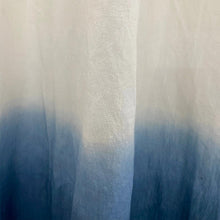Load image into Gallery viewer, Blue Ombre Linen Curtain