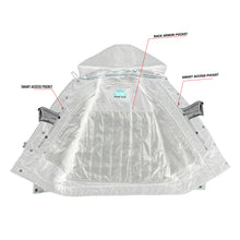 Load image into Gallery viewer, Men&#39;s Black Lightweight Drum Dyed  Distressed Lambskin Jacket with Removable Hoodie