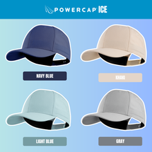 Load image into Gallery viewer, POWERCAP ICE Baseball Hat – Instant Cooling with Reusable Ice Packs UPF 50 Protection