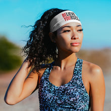 Load image into Gallery viewer, Motivational Headbands (3.5" Tapered)